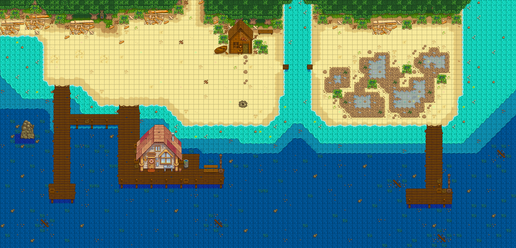 Beach map